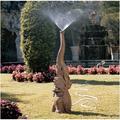 Design Toscano Tiny the Elephant Lawn Sculpture and Garden Sprinkler NG28198